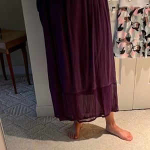 Nadya purple skirt